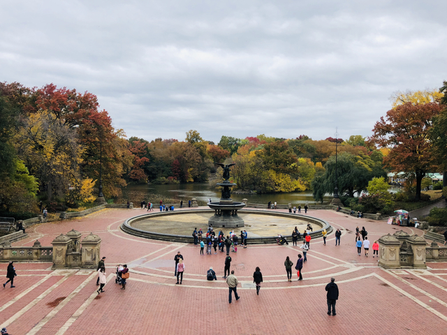 Bethesda Fountain di Musim Gugur. (Foto: Koleksi pribadi)