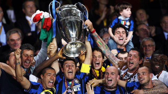 Internazionale Milan jadi tim terakhir Italia yang memenangkan gelar Liga Champions Eropa pada musim 2010, setelah itu baru tiga kali klub dari Italia yang lolos ke babak final semua kompetisi antar klub naungan UEFA