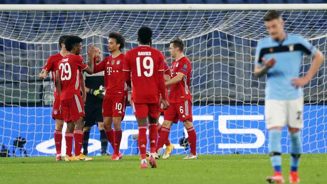 Kekalahan Lazio atas tim juara bertahan, Bayern Munchen, memastikan tidak ada satu tim Serie A yang tersisa musim ini di UEFA Champions League