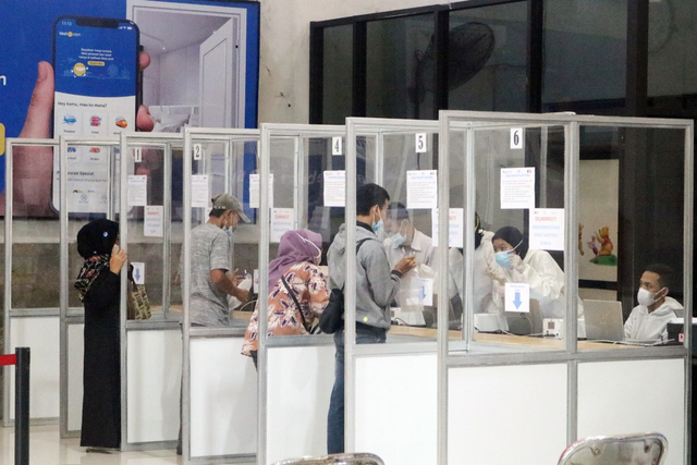 Layanan tes GeNose di stasiun Foto: Dok. Humas KAI