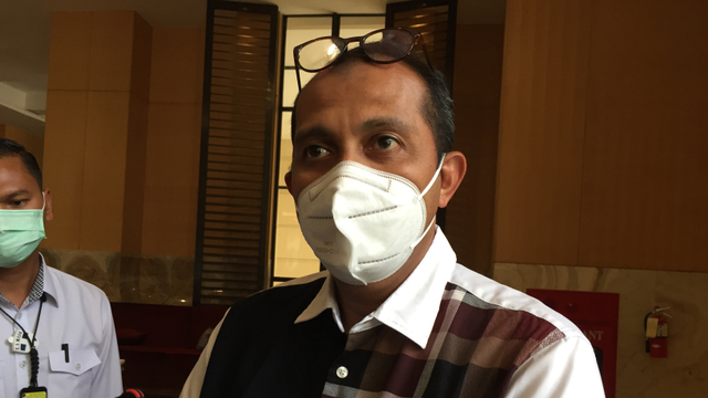 Wakil Menteri Hukum dan Hak Asasi Manusia (Wamenkumham) Edward Omar Sharif Hiariej atau Eddy Hiariej. Foto: Arfiansyah Panji Purnandaru/kumparan