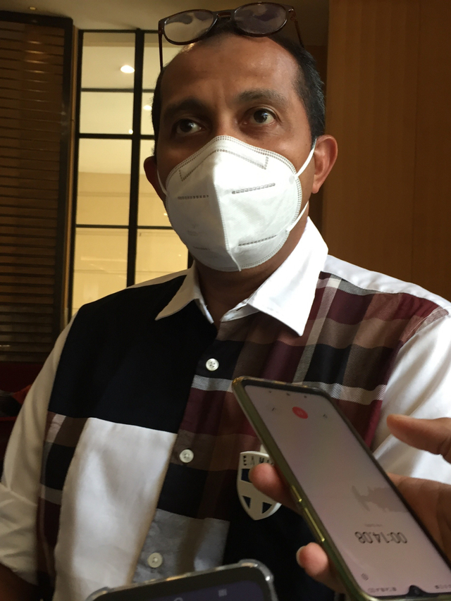 Wakil Menteri Hukum dan Hak Asasi Manusia (Wamenkumham) Edward Omar Sharif Hiariej atau Eddy Hiariej. Foto: Arfiansyah Panji Purnandaru/kumparan