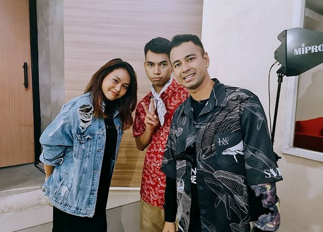 Raffi dan Dimas Ahmad. Instagram @dimas_baam