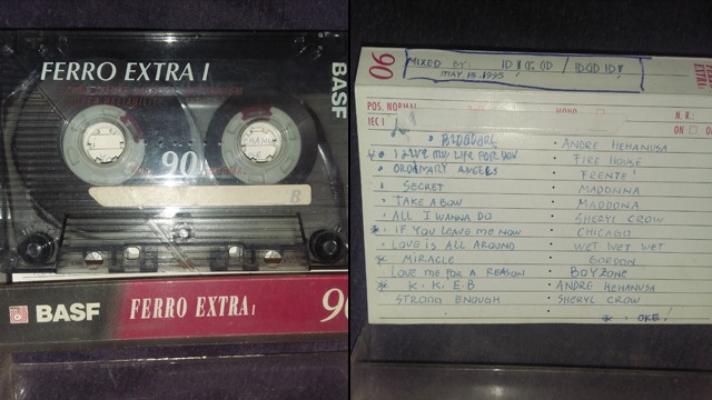 Mixtape untuk gebetan. (Foto: @nethzaa/Twitter)