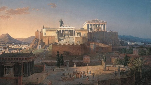 Ilustrasi Acropolis Athena. | Wikimedia Commons