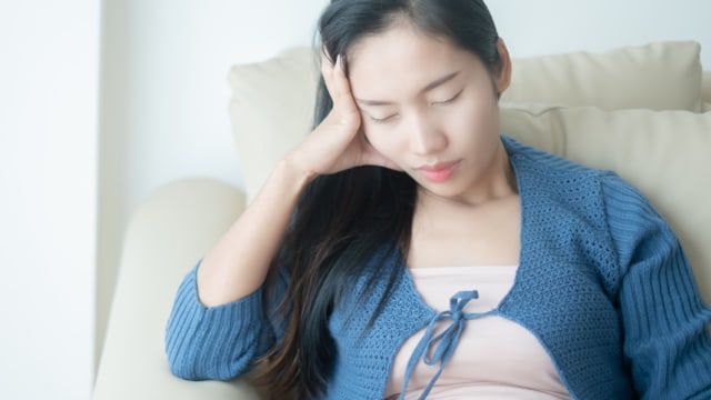 Sakit kepala setelah melahirkan. Foto: Shutter Stock