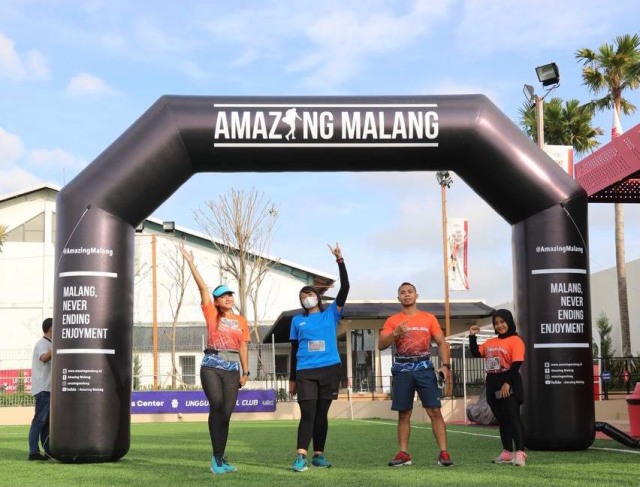 Suasana start hybrid di Mini Soccer Unggul Sport Center. Foto: dok