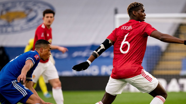 Leicester vs MU di Piala FA 2020/21. Foto: admin