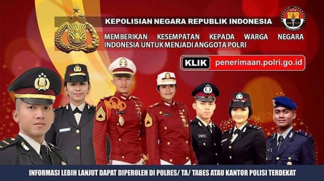 Penerimaan Akpol 2021. Foto: Divisi Humas Polri