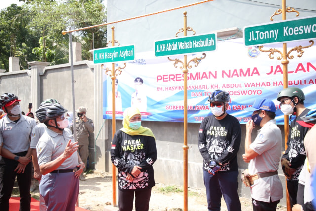 Peresmian JLS oleh Gubernur Jatim dan Wabup Tuban