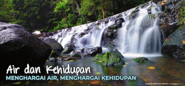 Jalan Air Kebun Raya Cibodas, foto: Endih Rosidin
