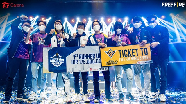 EVOS Esports Juarai Free Fire Indonesia Masters (FFIM) 2021 Spring. Foto: Garena Indonesia