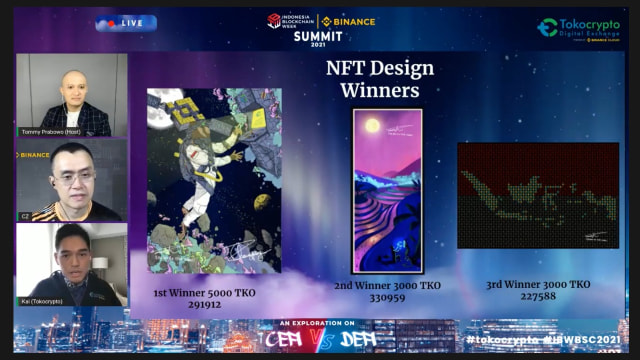 Indonesia Blockchain Week (IBW) x Binance Summit 2021. Foto: Dok. Tokocrypto