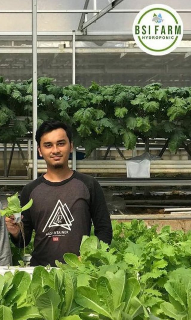 Habib Fadhlurrohman - CEO BSI Farm. Sumber foto : instagram @bsifarm