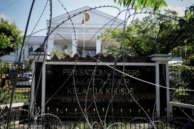 Suasana Pengadilan Negri Jakarta Timur. Foto: Jamal Ramadhan/kumparan