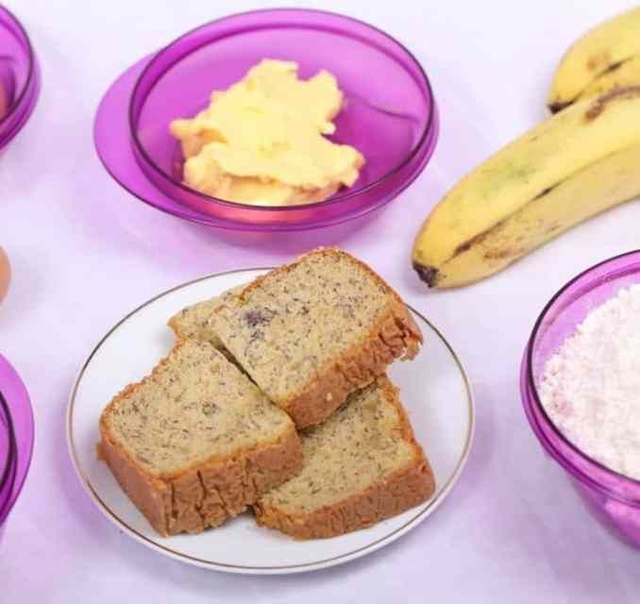 Kue bolu pisang kukus. Sumber: Pinterest