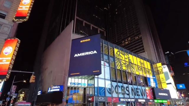 Iklan Erigo di New York dok IG @erigostore
