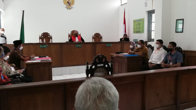 Sidang praperadilan di Pengadilan Negeri Solo