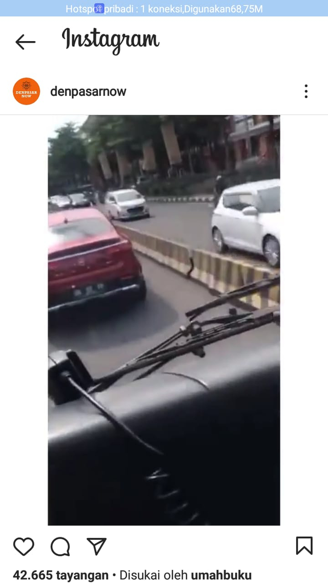 Screenshot video yang viral media sosial - IST