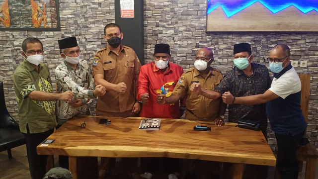 Tokoh lintas agama di Papua. (BumiPapua.com/Katharina) 
