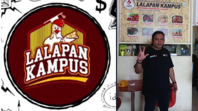 Fadhilah Ma'shum owner kuliner Lalapan Kampus. (dok/pribadi)