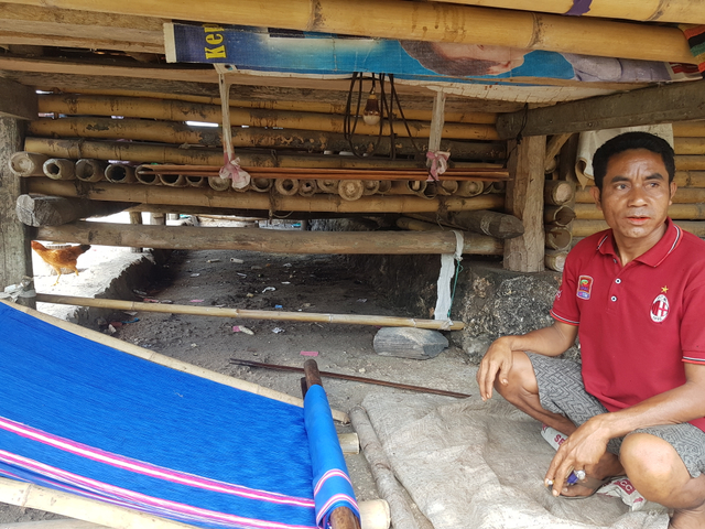 Usaha tenun rumahan warga Desa Milla Ate, Kabupaten Sumba Barat Daya, Nusa Tenggara Timur