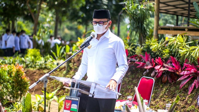 Wali Kota Bogor Bima Arya membuka Musyawarah Perencanaan Pembangunan (Musrenbang) tingkat kota di kantor Kelurahan Bojongkerta, Kecamatan Bogor Selatan, Rabu (31/3). Foto: Pemkot Bogor