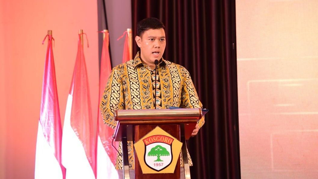 Ketua Umum PPK Kosgoro 1957 Dave Akbarshah Fikarno. Foto: Dok. Pribadi