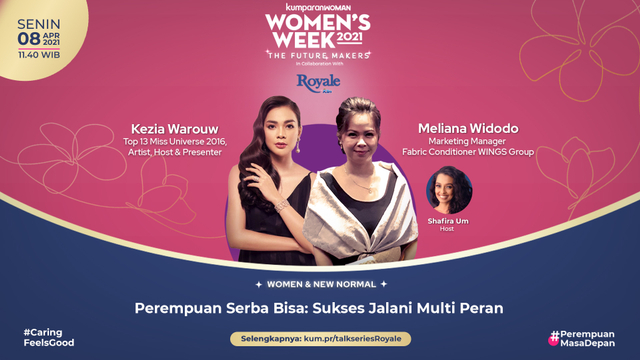 Virtual Conference Wings Women's Week 2021 Foto: dok. kumparan