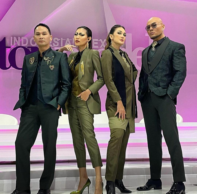 Deddy Corbuzier di Indonesia's Next Top Model. Foto: Instagram @mastercorbuzier