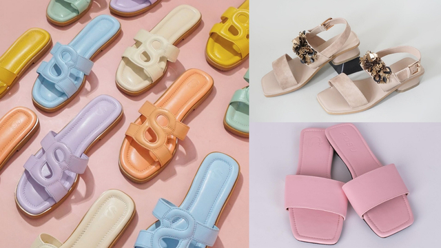Rekomendasi Sandal Stylish dengan sentuhan feminin. Foto: Dok. Istimewa