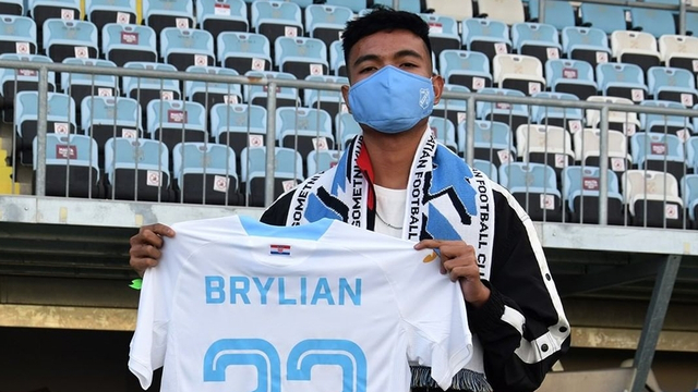 Pemain baru HNK Rijeka, Brylian Aldama. Foto: Instagram/Hrvatski nogometni klub Rijeka