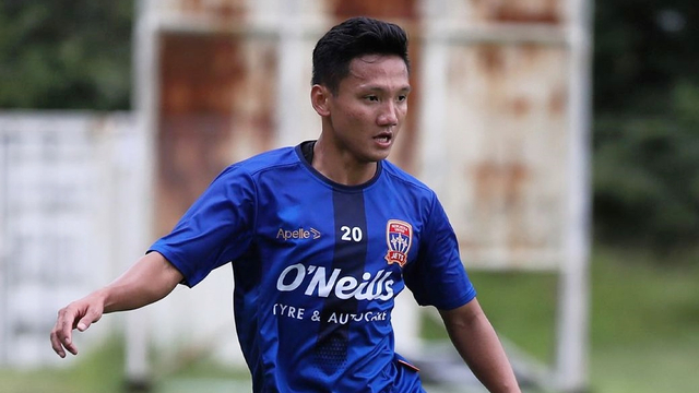 Syahrian Abimanyu bersama Newcastle Jets. Foto: Instagram/@newcastlejetsfc