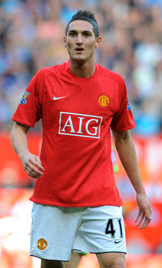 Penyerang Manchester United Federico Macheda. Foto: ANDREW YATES / AFP