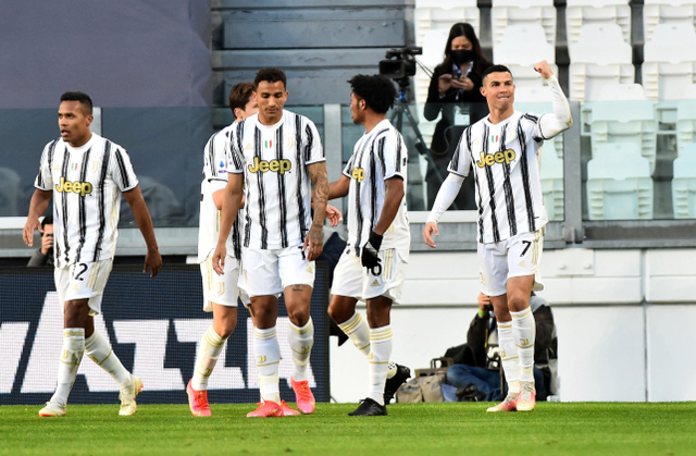 Pertandingan Juventus vs Napoli di Allianz Stadium, Turin, Italia. Foto: Massimo Pinca/Reuters