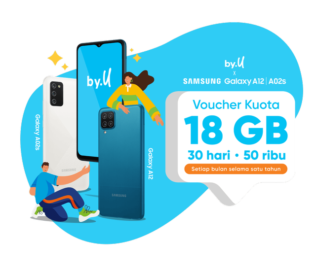 Cara Setting APN by.U, Foto: byu.id 