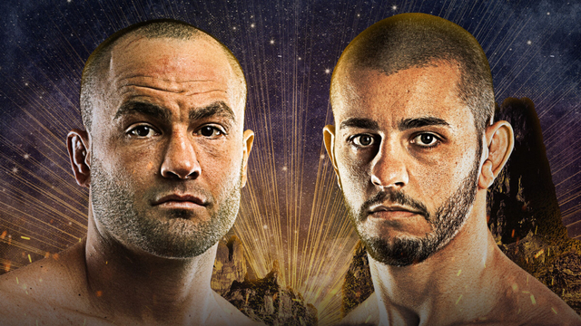 Eddie "The Underground King" Alvarez berhadapan dengan Iuri Lapicus dalam laga seni bela diri campuran divisi lightweight di ONE on TNT I (ONE Championship)