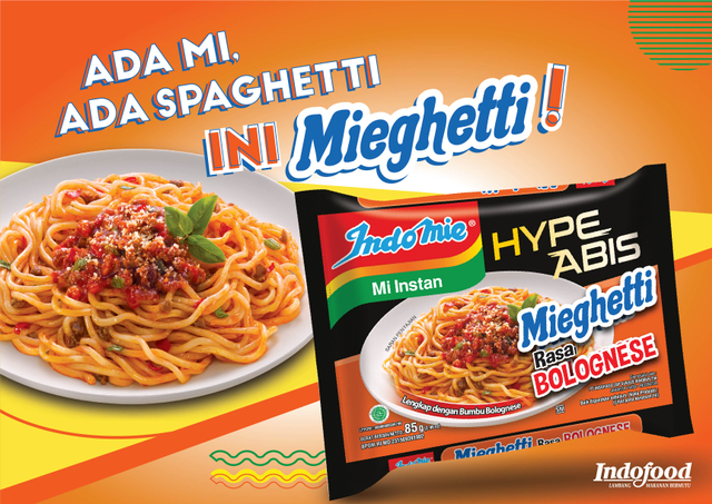 Indomie Mieghetti Bolognese. Dok. Indomie.
