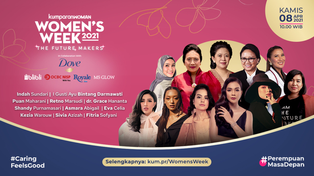 Poster Women's Week 2021. Dokumen: kumparan