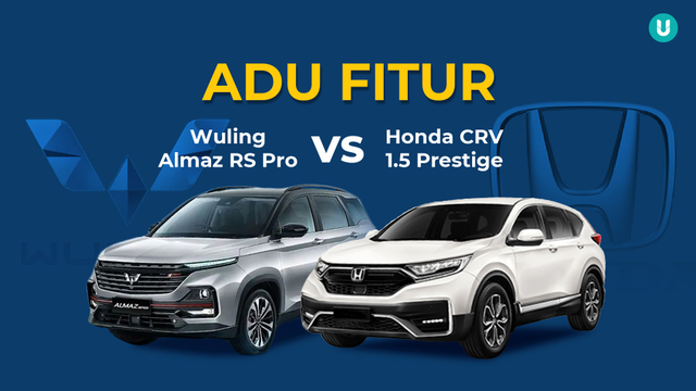Infografik Komparasi Wuling Almaz RS Pro vs Honda CR-V 1.5 Turbo Prestige. Foto: dok. kumparan