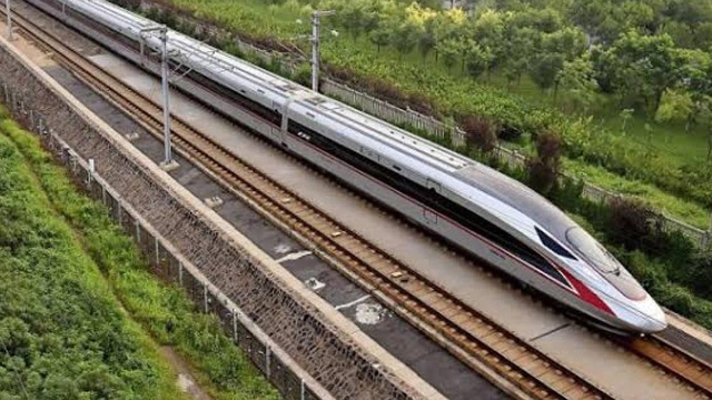 Maket proyek kereta cepat Jakarta-Bandung. Foto: Instagram/@ridwankamil