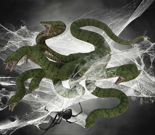 Ilustrasi Yamata no Orochi, dok: pixabay