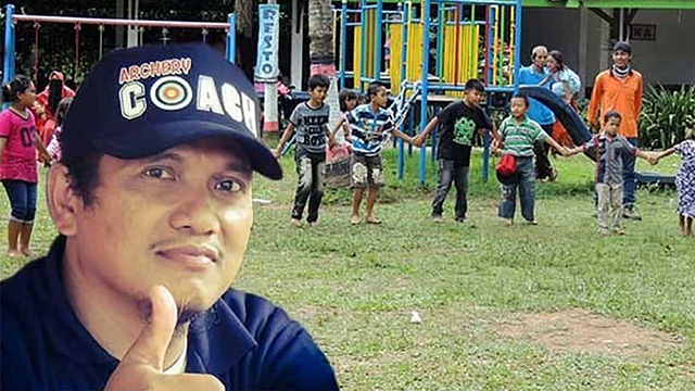 Miyatno Abu Rizal, dan latar wisata edukasi untuk anak-anak.dok/pribadi