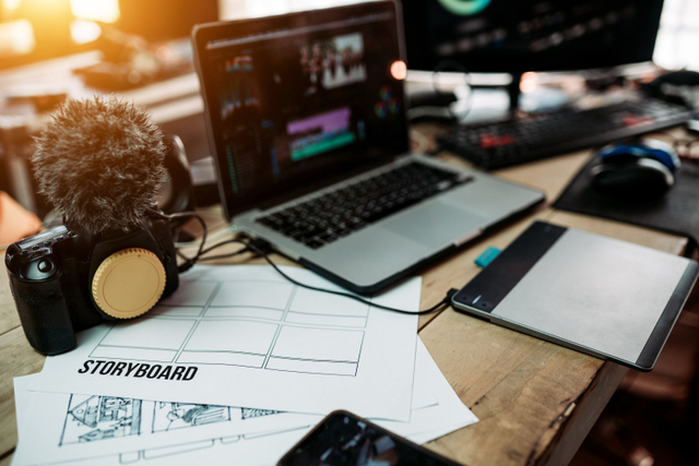 Ilustrasi content creator.
 Foto: Shutterstock