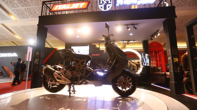 Italjet Dragster 200 First Limited Edition. Foto: Bangkit Jaya Putra/kumparan