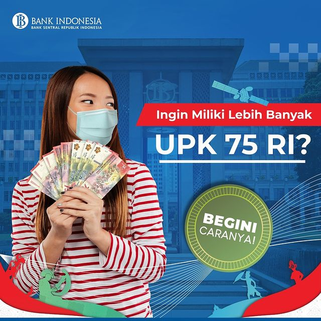 Pengumuman BI mengenai kebijakan baru penukaran uang khusus Rp 75 ribu untuk THR, Selasa (13/4). (Foto: Instagram/@bank_indonesia).