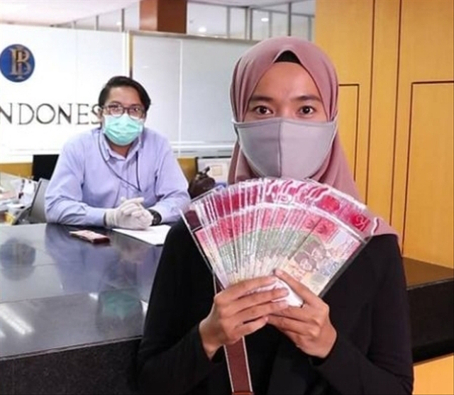 BI Jambi siapkan pecahan Rp 75 ribu untuk kebutuhan masyarakat hadapi lebaran. Foto: Ist