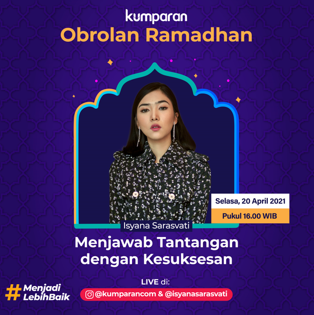Obrolan Ramadhan dengan Isyana Sarasvati. Foto: kumparan
