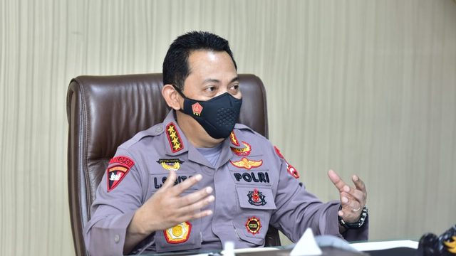 Kapolri Jenderal Pol Listyo Sigit Prabowo saat audiensi dengan SKK Migas. Foto: Polri