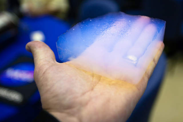 Aerogel | Image by Kevin Baird, Flickr